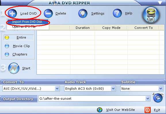 AoA DVD Ripper